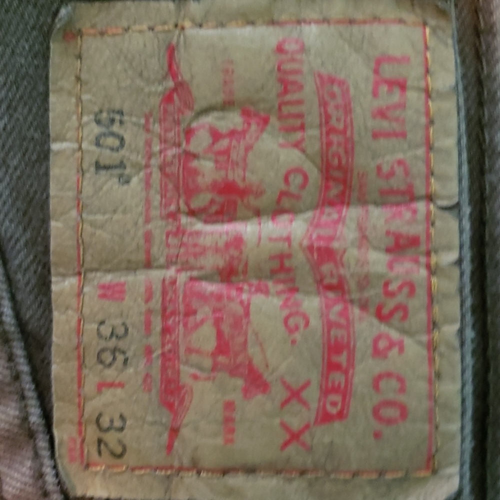 Levi's 36x32 501